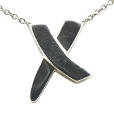 ティファニー キス ネックレス SV925 シルバー レディース TIFFANY&Co. 【中古】